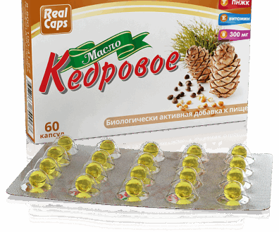 Cédrový olej v kapsulách 60 ks