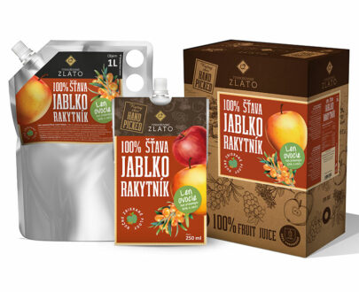 Jablko-rakytníková šťava